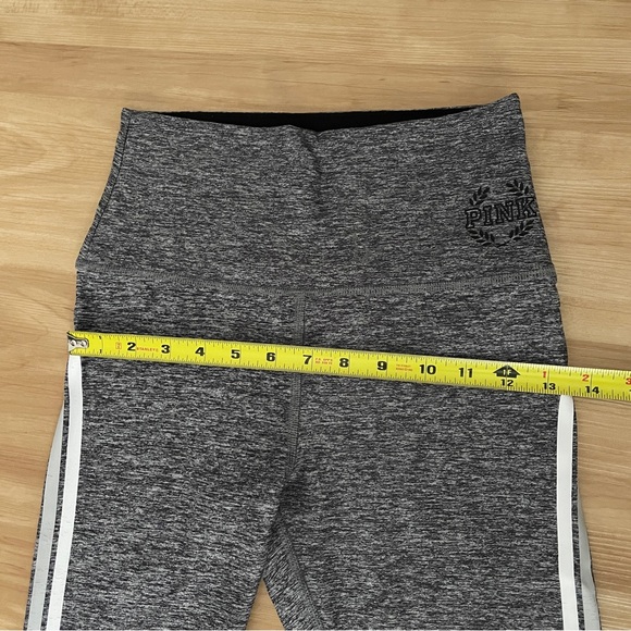 Victoria's Secret PINK Ultimate Highwaist Legging Gray Stripes Size XS - Picture 11 of 12